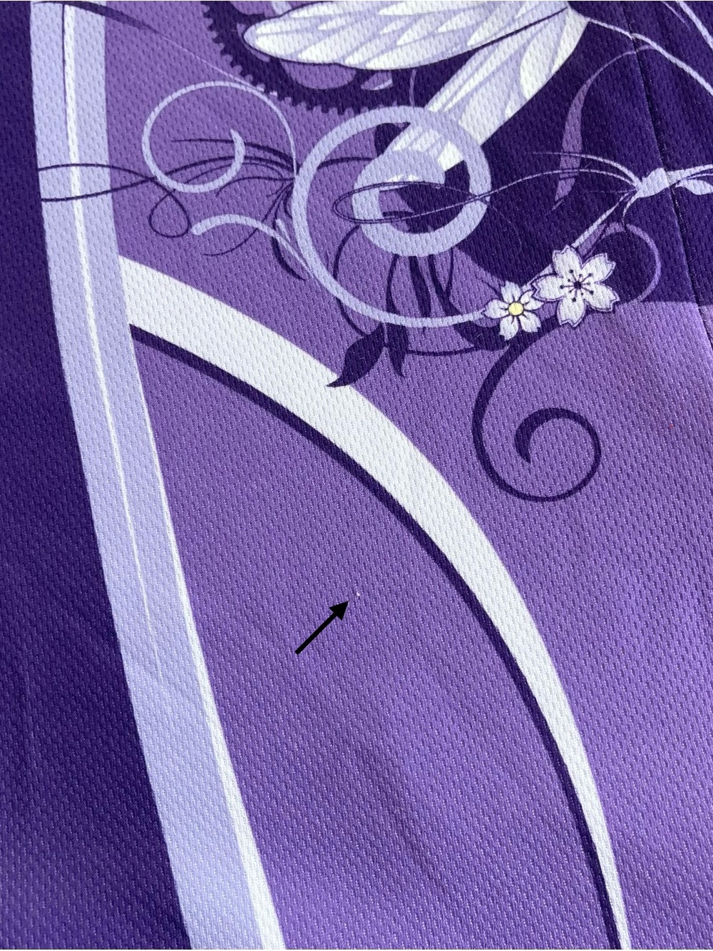 Primal Wear Women’s Purple Dragonfly Chrysalis Cycling Jersey L Front Zip - Picture 4 of 8